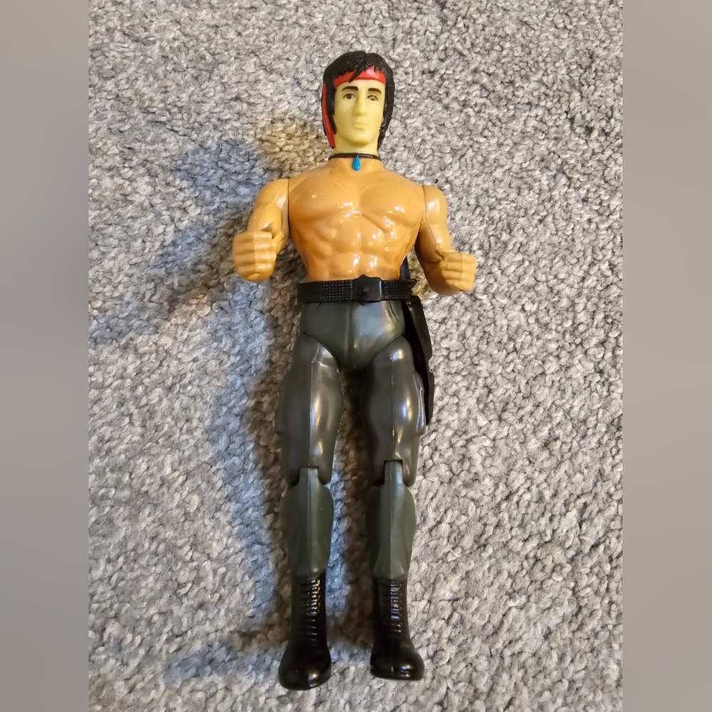 1985 Vintage Rambo Action Figure